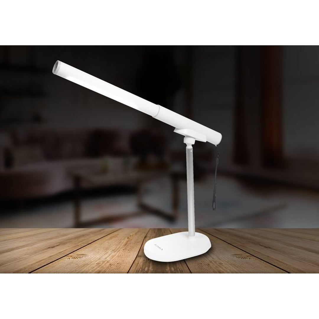 Lampka biurowa / latarka Svensson, 2w1, moc 8W, ładowanie USB-C, regulacja jasności, LXBL1021B