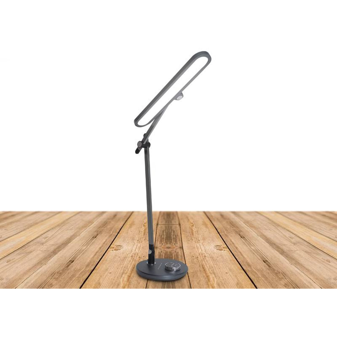 Lampka biurowa Svensson, 620 lumenów, moc 12W, trzy temperatury światła, panel dotykowy, LXBL1892