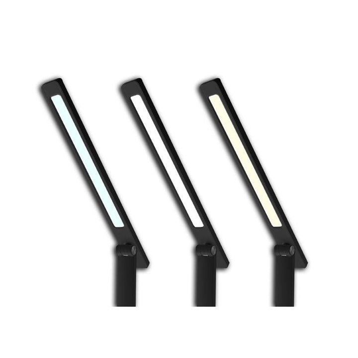 Lampka biurowa LTC, LED 10W, trzy temperatury światła, ładowanie indukcyjne, panel dotykowy, LXL0099C