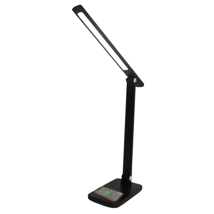 Lampka biurowa LTC, LED 10W, trzy temperatury światła, ładowanie indukcyjne, panel dotykowy, LXL0099C
