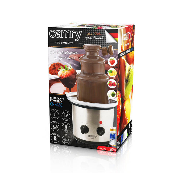 Fontanna do czekolady Camry, pojemność 650ml, moc 320W, CR 4488