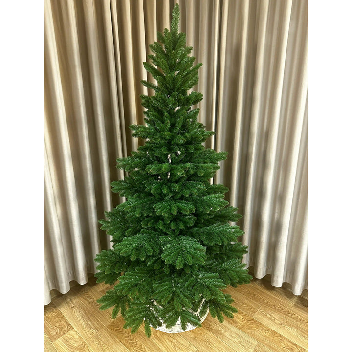 Sztuczna choinka, jodła norweska, wykonana z folii PVC, wysokość 220 cm