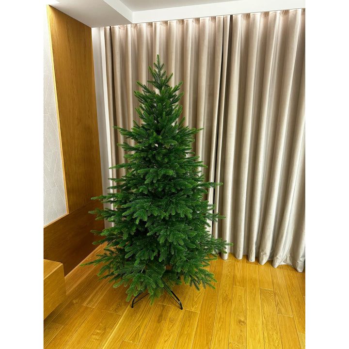 Sztuczna choinka, świerk kaukaski naturalny, PVC + PE, wysokość 190 cm