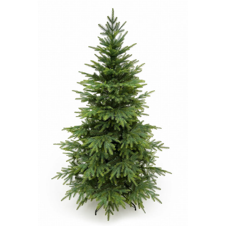 Sztuczna choinka, świerk kaukaski naturalny, PVC + PE, wysokość 190 cm