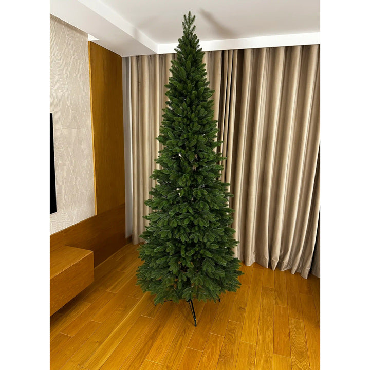 Sztuczna choinka, świerk kolumnowy, gałązki PE, wysokość 240 cm