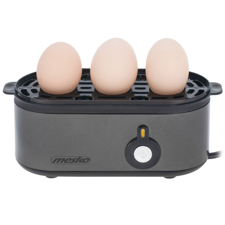 Jajowar na 3 jaja Mesko, moc 210W, wybór stopnia ugotowania, lampka kontrolna, MS 4485
