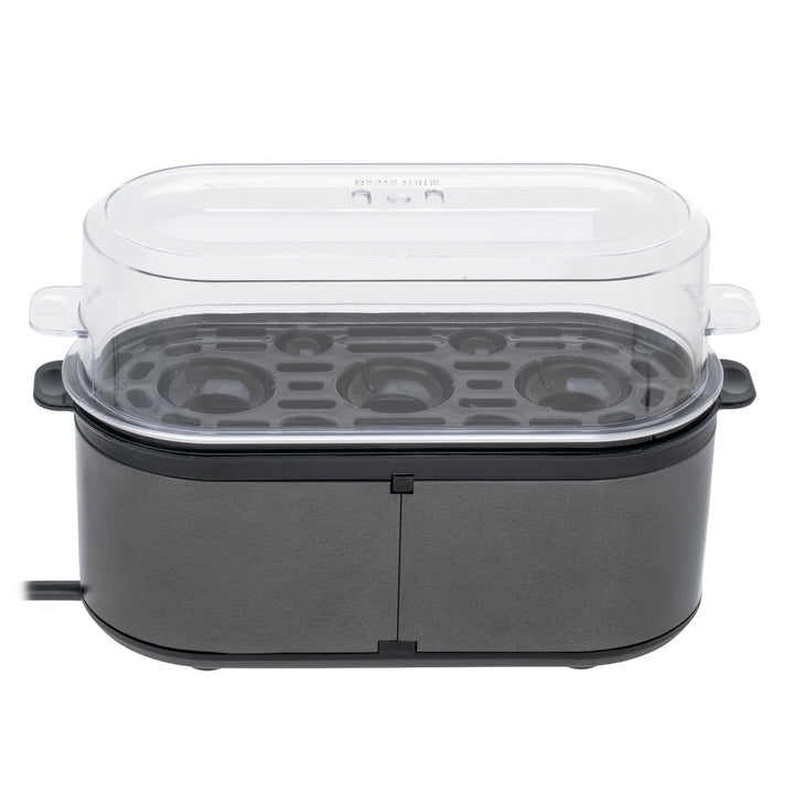 Jajowar na 3 jaja Mesko, moc 210W, wybór stopnia ugotowania, lampka kontrolna, MS 4485