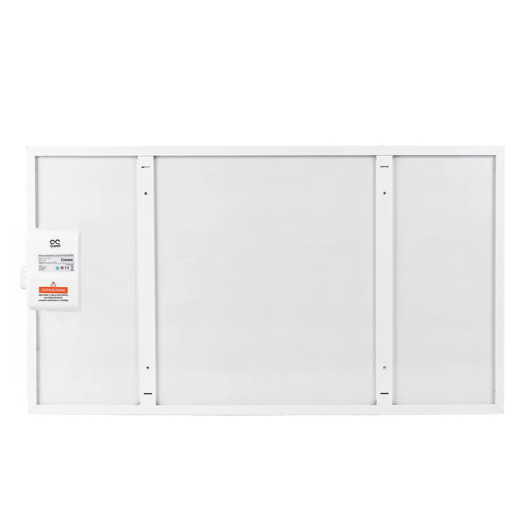 Grzejnik na podczerwień Cronos, 770W, sterowane smartfonem, wbudowany termostat, stopień konwersji 98%, ochrona IP44, Synthelith PRO CRP-770TWP