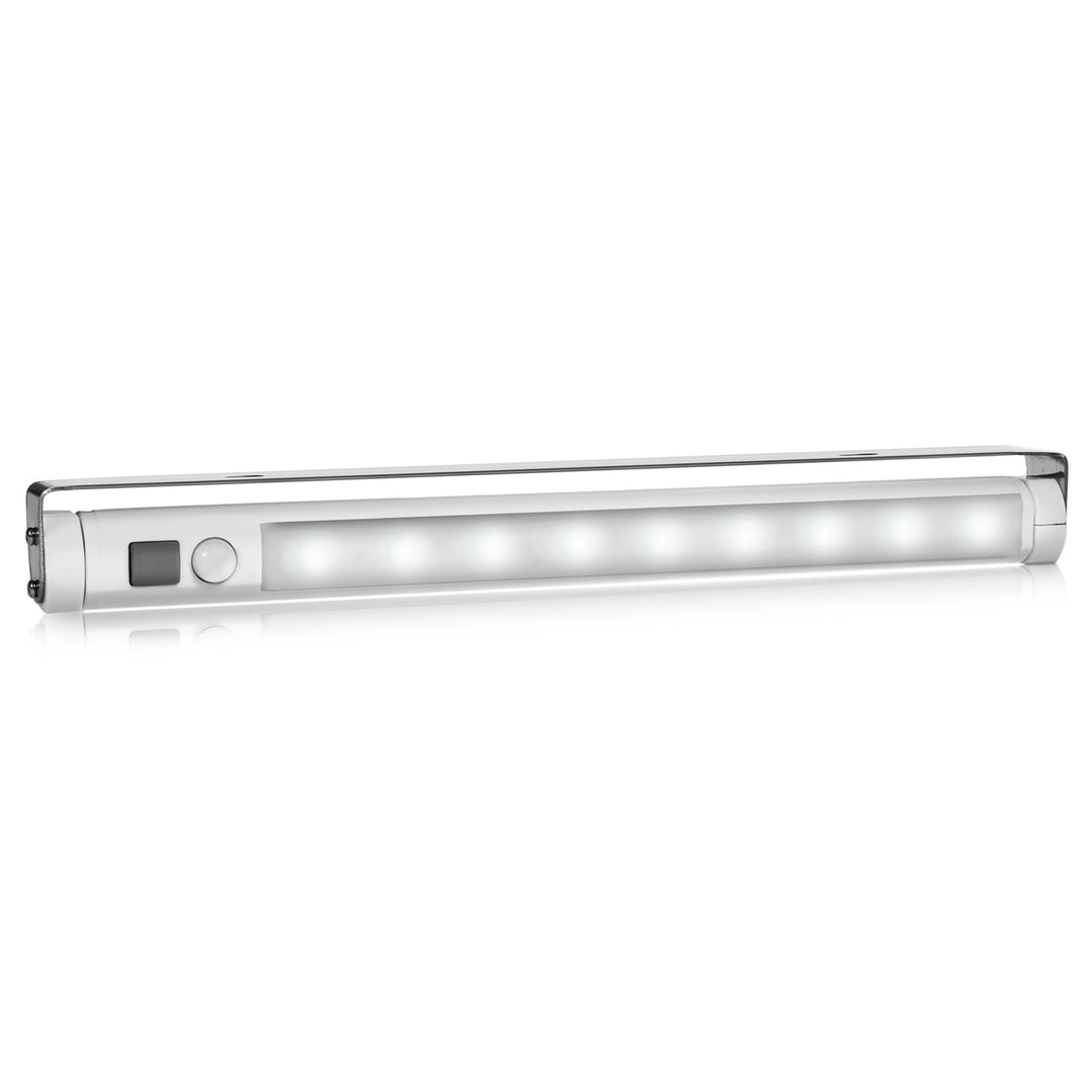 Lampa kuchenna LED Maclean, podszafkowa 9 SMD, na baterie, czujnik PIR on/off, MCE166 + 3x bateria Varta Industrial LR6/AA R-06