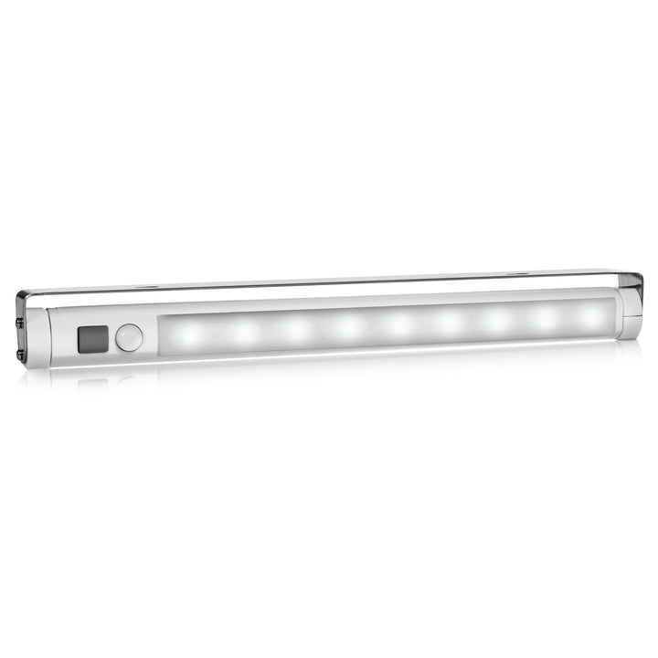Lampa kuchenna LED Maclean, podszafkowa 9 SMD, na baterie, czujnik PIR on/off, MCE166 + 3x bateria Varta Industrial LR6/AA R-06