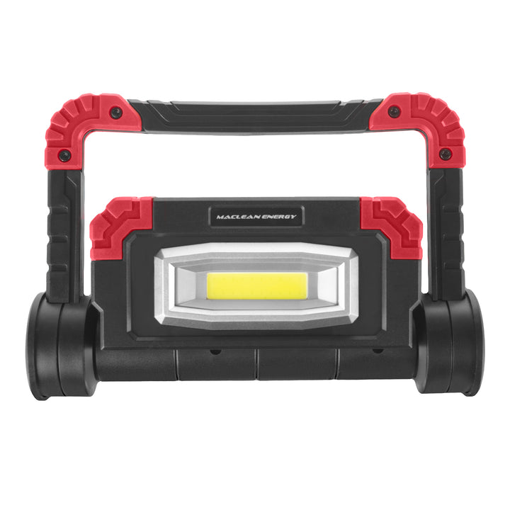 Lampa robocza LED COB Maclean, 300 lm, 3 tryby świecenia, temp. barw.6500K, MCE439 + 4x bateria Varta Industrial AA