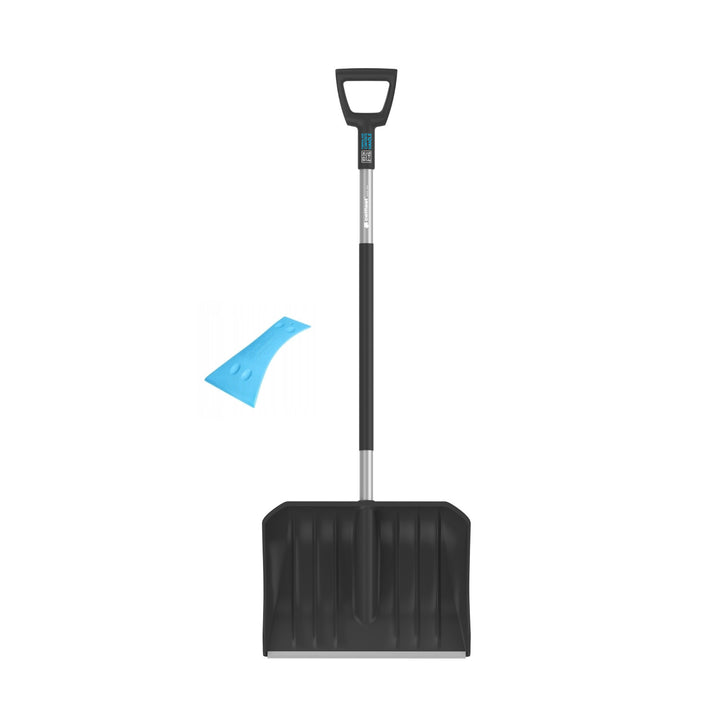Łopata do śniegu Cellfast, głęboka głowica 150mm, długość 144 cm, Energo 40-011 + skrobaczka do szyb