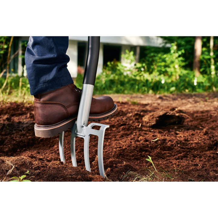 Widły Cellfast, ergonomiczny trzonek, hartowane zęby, 123cm, Energo 40-020