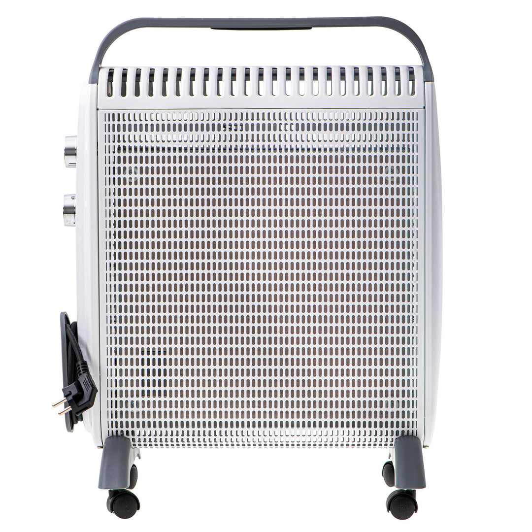 Grzejnik konwektorowy, na kółkach, 2 poziomy mocy, max 2000W, termostat, AD 7750