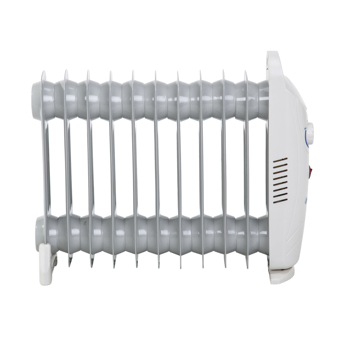 Grzejnik olejowy Mesko, 11 żeberek, 1200W, regulacja temperatury, szary, MS 7806