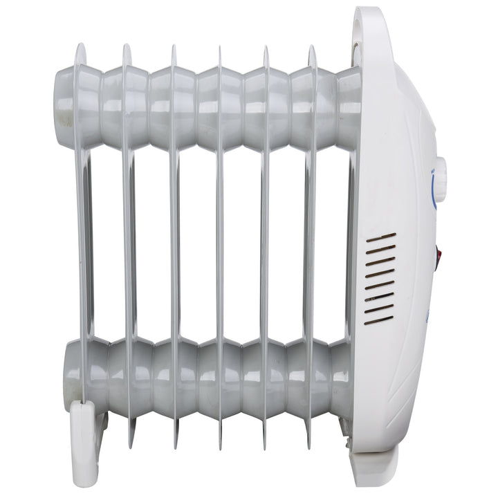 Grzejnik olejowy Mesko, 7 żeberek, 800W, regulacja temperatury, szary, MS 7804