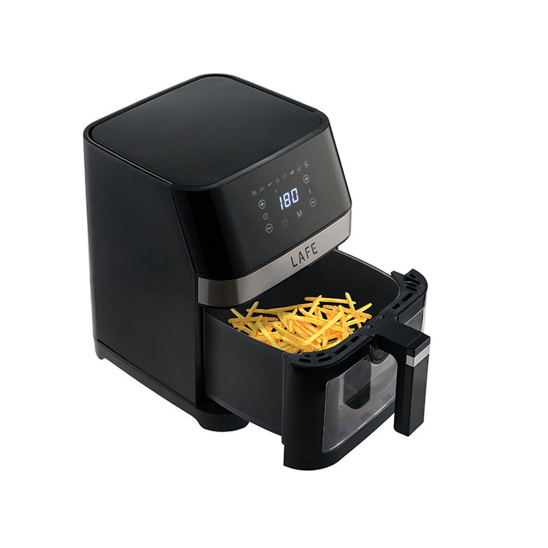Frytkownica beztłuszczowa Lafe, 1500W, 7 programów, wyświetlacz LCD, MasterFry