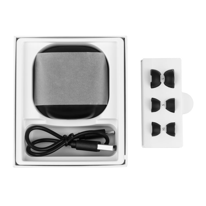 Słuchawki bezprzewodowe Audiocore, hybrydowe ANC, ENC, 6 mikrofonów, etui ładujące, Tuya, AC591 PRO