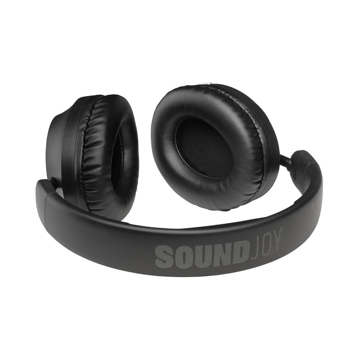 Słuchawki nauszne bezprzewodowe Concept SoundJoy, czas odtwarzania do 45 godzin, Bluetooth 6,0, szybkie ładowanie, aktywna redukcja szumów do 18dB, czarne, HS4080