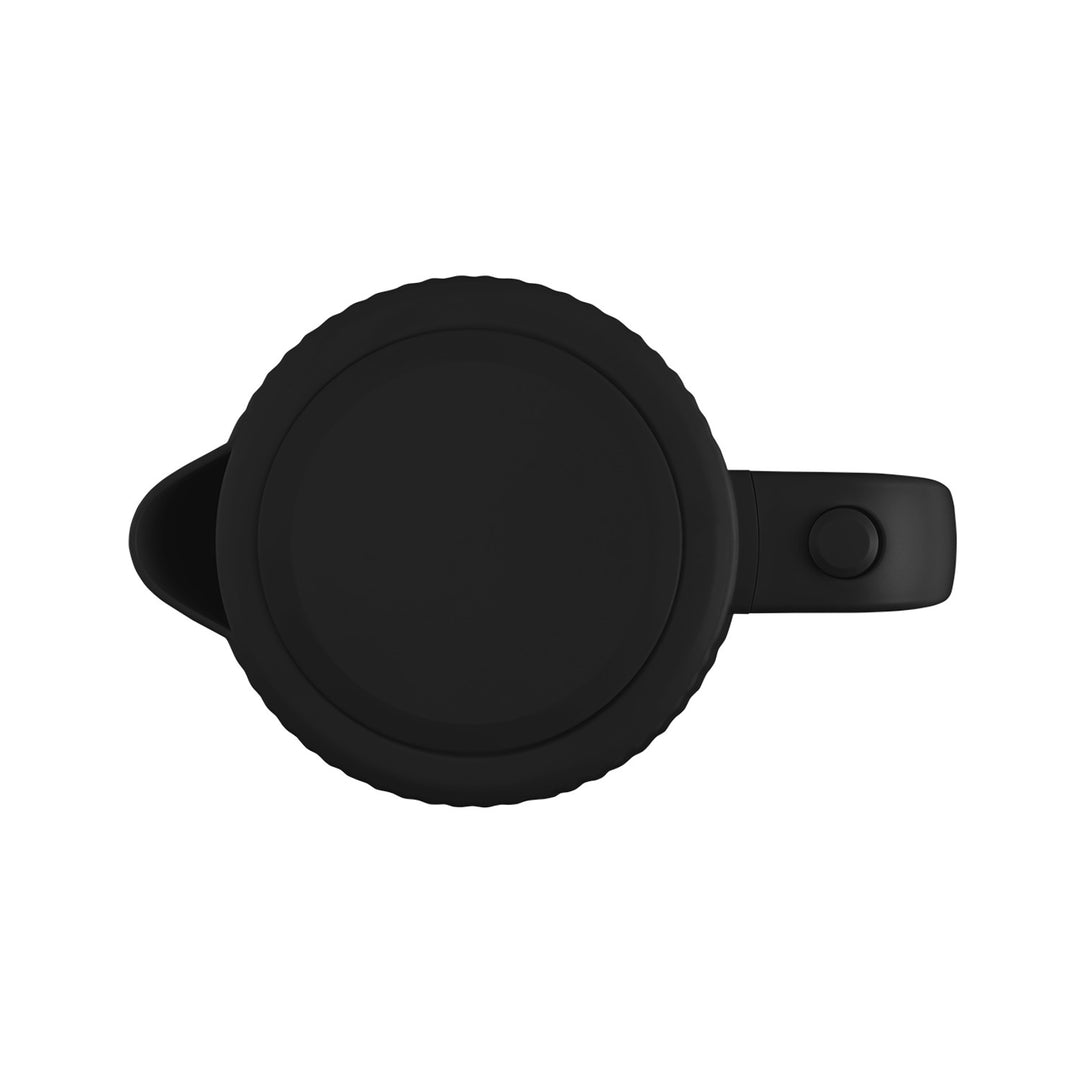 Czajnik elektryczny plastikowy Concept, 1,7L, ryflowany design, potrójny system zabezpieczeń, filtr przeciw osadom, wskaźnik poziomu wody, czarny, RK2391