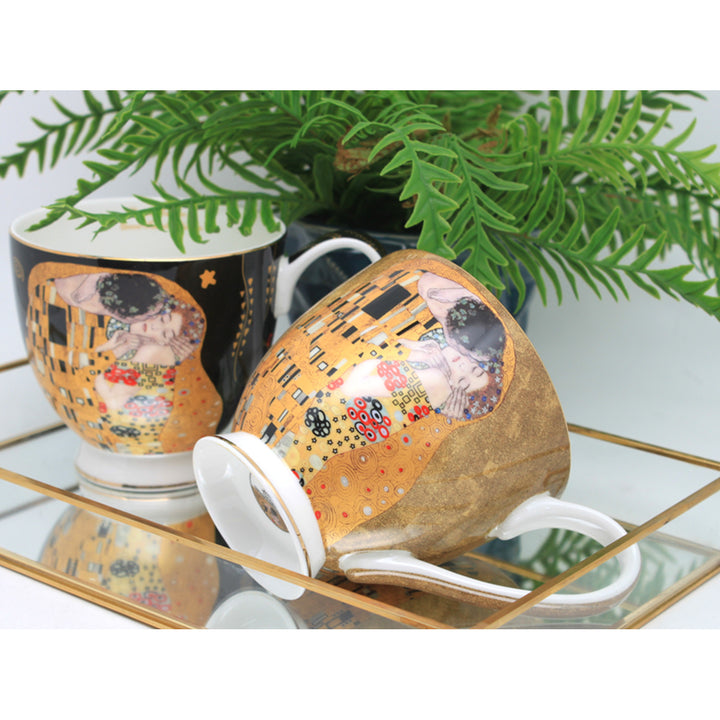 Kubki Jumbo Gustav Klimt Pocałunek 2 sztuki, Queen Isabel