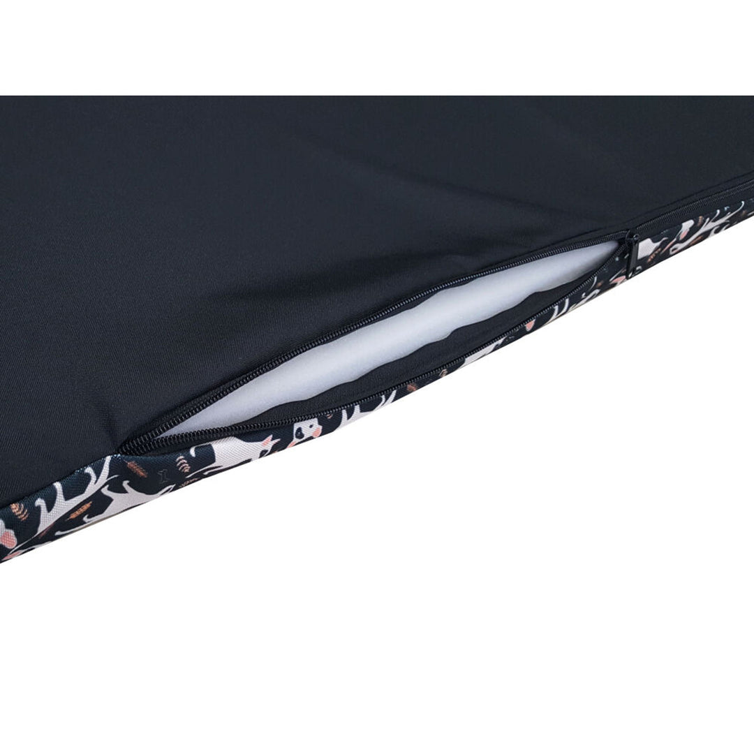 Legowisko materac dla psa XL Bertoni, pianka, wodoodporny pokrowiec, wzór Bullteriers, EE146