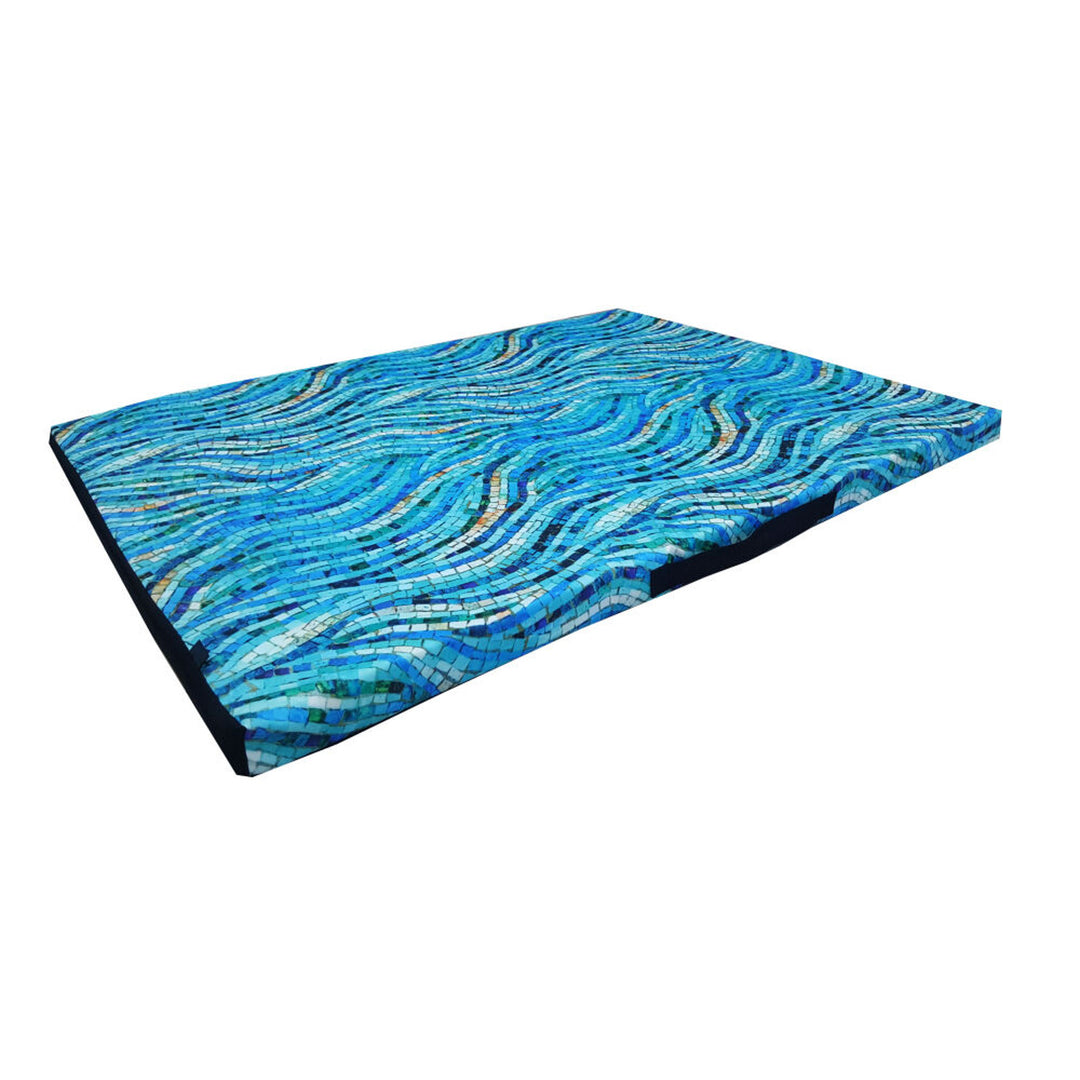 Legowisko materac dla psa XL Bertoni, pianka, wodoodporny pokrowiec, wzór Mosaic, EE147