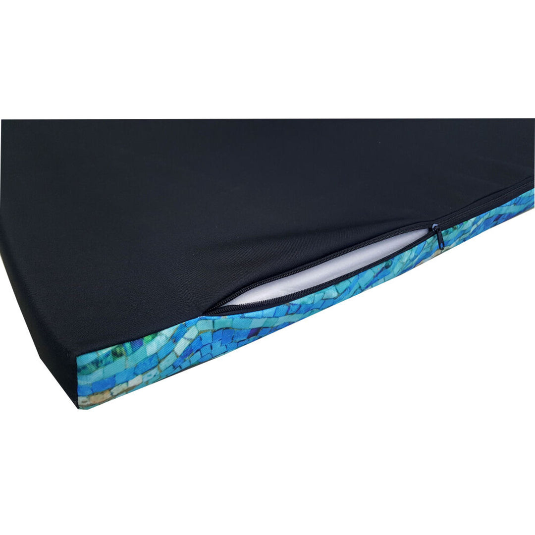 Legowisko materac dla psa XL Bertoni, pianka, wodoodporny pokrowiec, wzór Mosaic, EE147