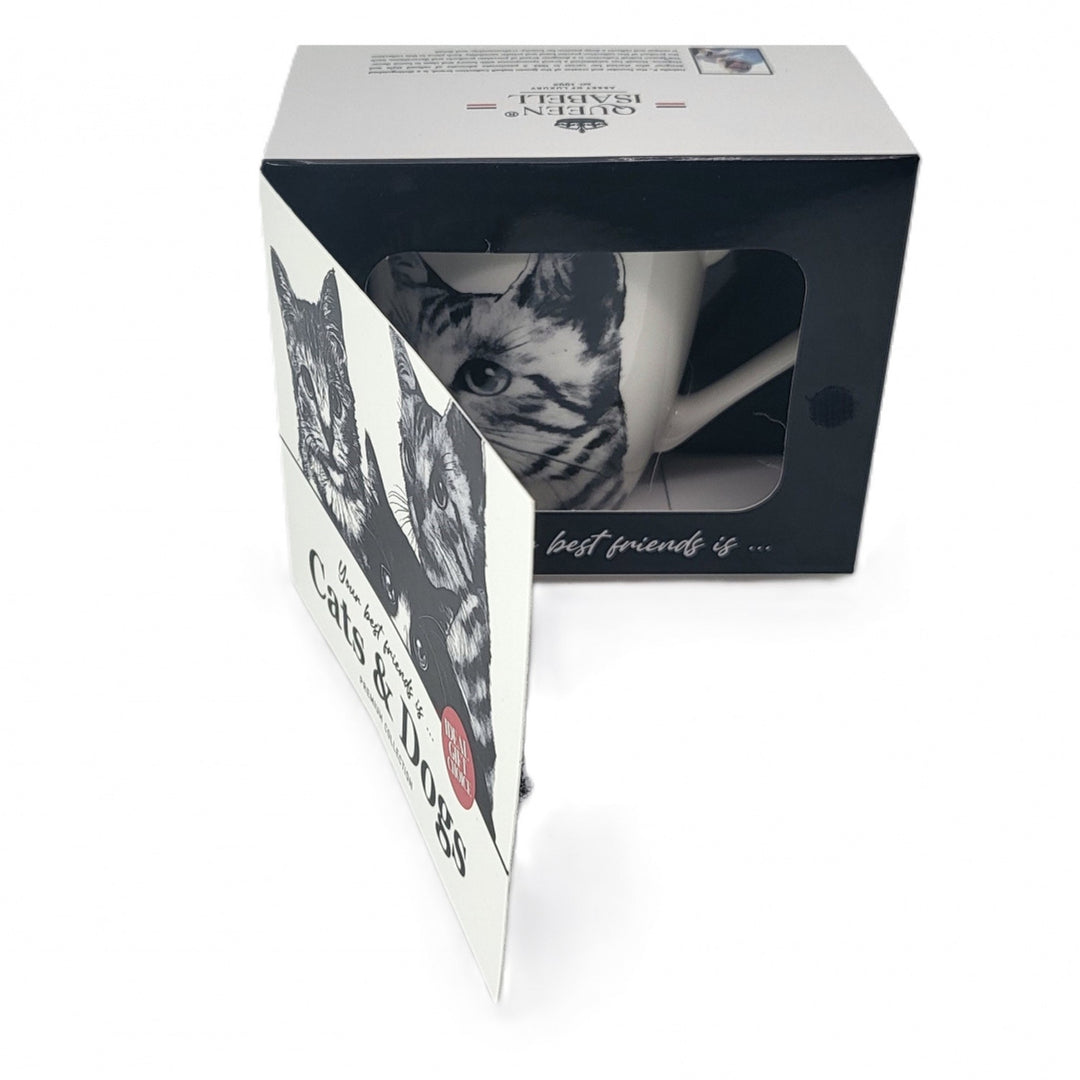 Kubek porcelanowy Queen Isabel, kot rasy Sokake, 350ml, Q1-05218