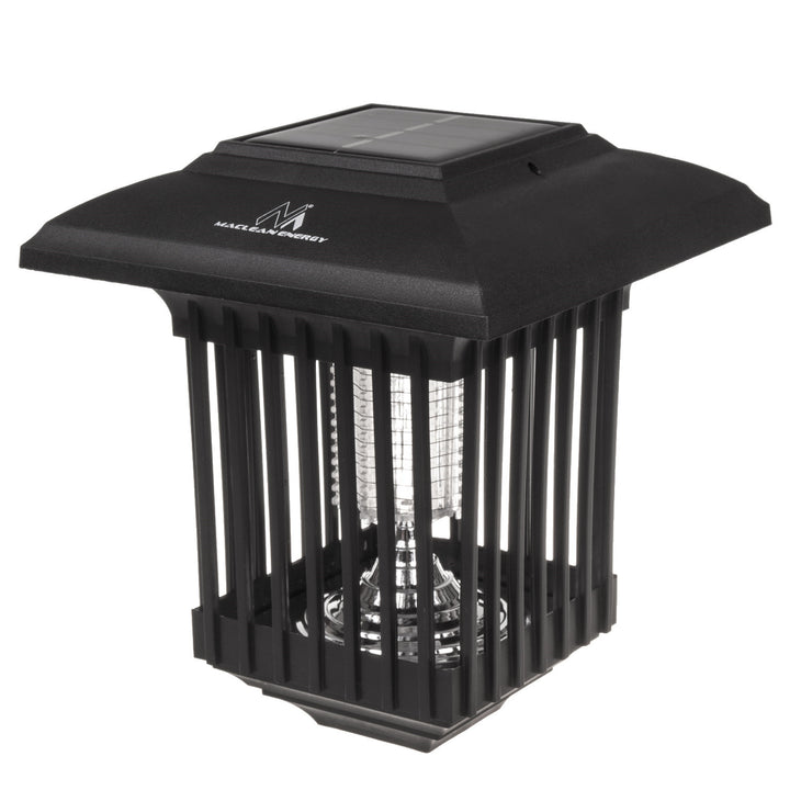 Solarna lampa owadobójcza LED Maclean, IP44, LED/UV, akumulator 2*AA Ni-MH 200 mAh, solar 2V DC MCE448, 4 sztuki
