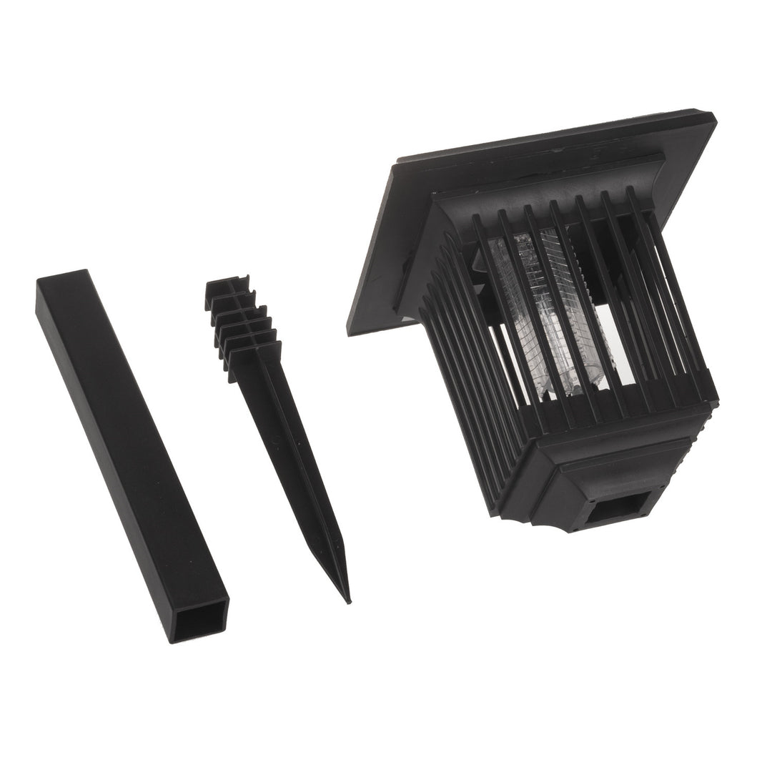 Solarna lampa owadobójcza LED Maclean, IP44, LED/UV, akumulator 2*AA Ni-MH 200 mAh, solar 2V DC MCE448, 4 sztuki