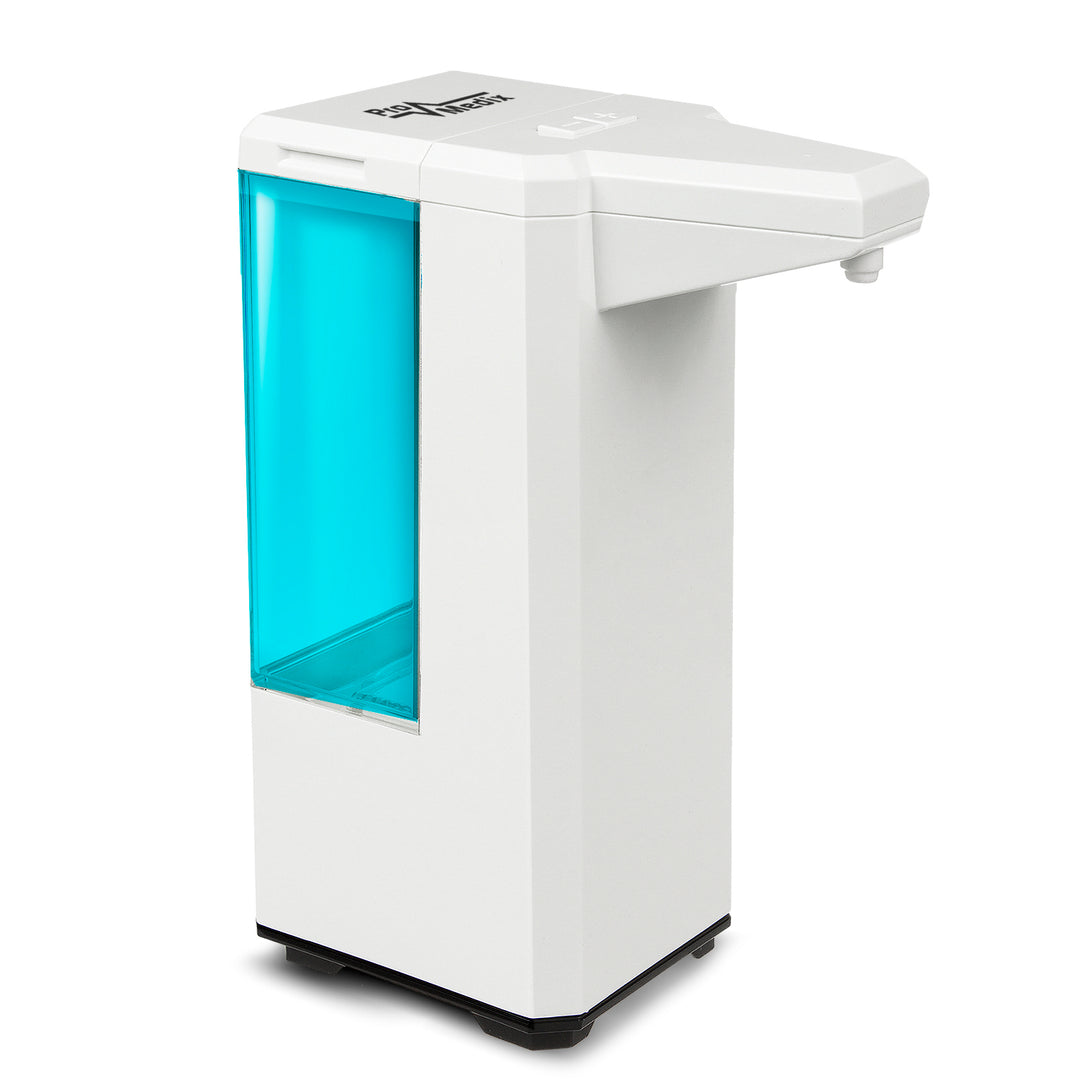 Automatyczny dozownik pojemnik dyspenser do płynów dezynfekujących 500ml Promedix PR-470 + 4x bateria AA Varta Industrial