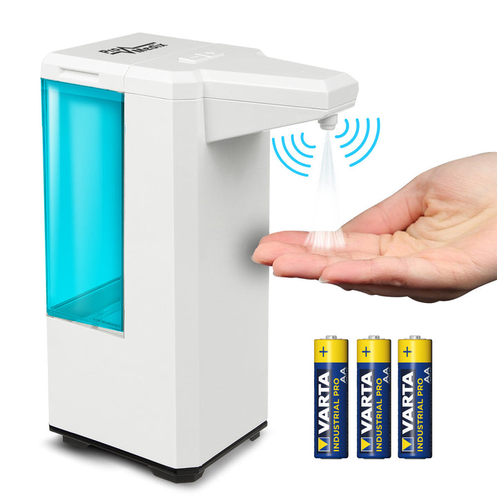 Automatyczny dozownik pojemnik dyspenser do płynów dezynfekujących 500ml Promedix PR-470 + 4x bateria AA Varta Industrial