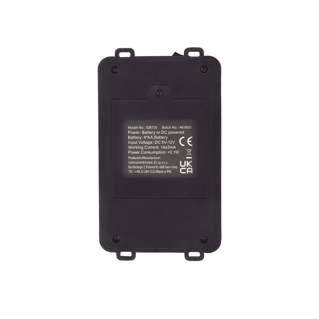 Odstraszacz gryzoni i kun GreenBlue GB725 z ultradźwiękami i diodami LED + 4x bateria AA Varta Industrial