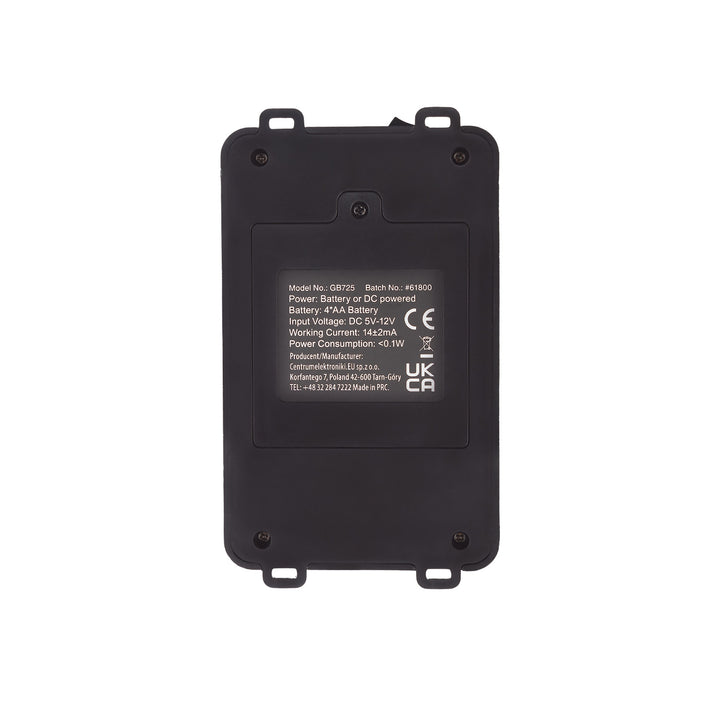 Odstraszacz gryzoni i kun GreenBlue GB725 z ultradźwiękami i diodami LED + 4x bateria AA Varta Industrial