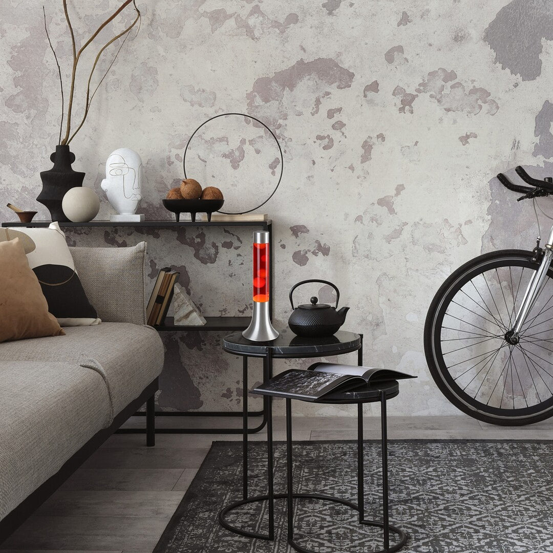 Lampa lawowa LED Rabalux, moc 25W, 3000 K, czerwona, Poppilol