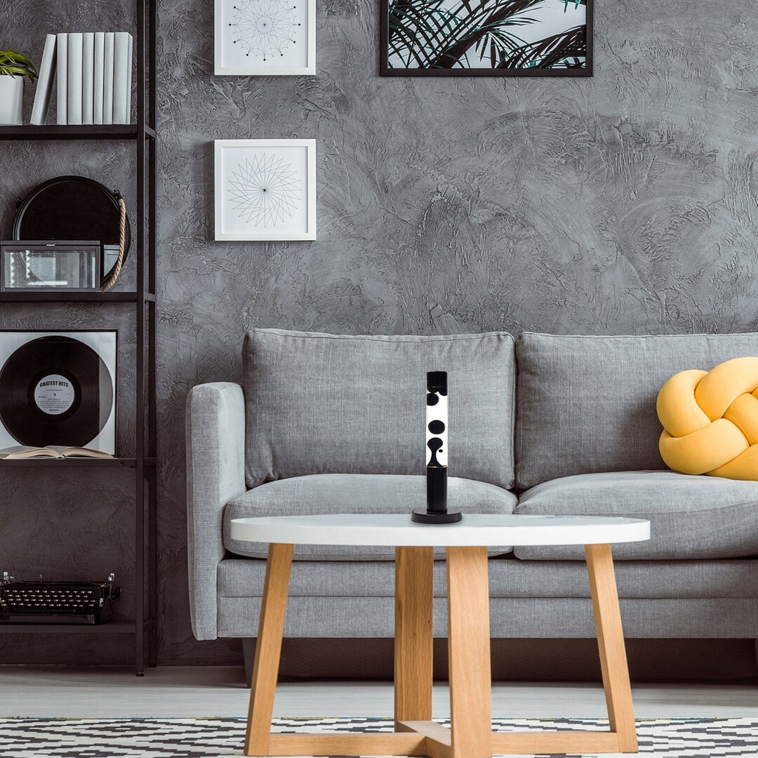 Lampa lawowa LED Rabalux, moc 25W, 3000 K, czarny wosk, Lavastic