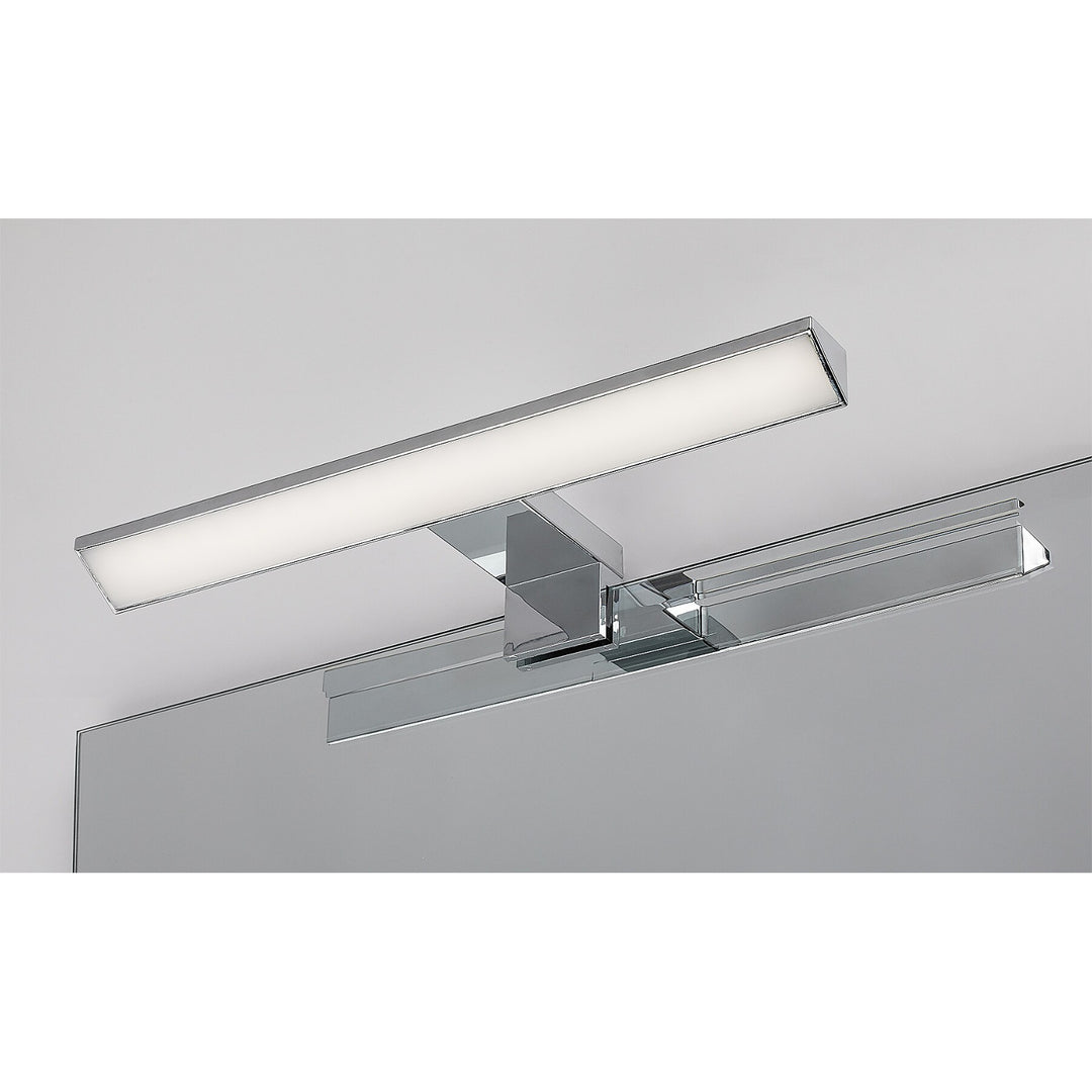 Lampa łazienkowa Rabalux, moc 6W, naturalna biel 4000W, IP44. chrom, Loric
