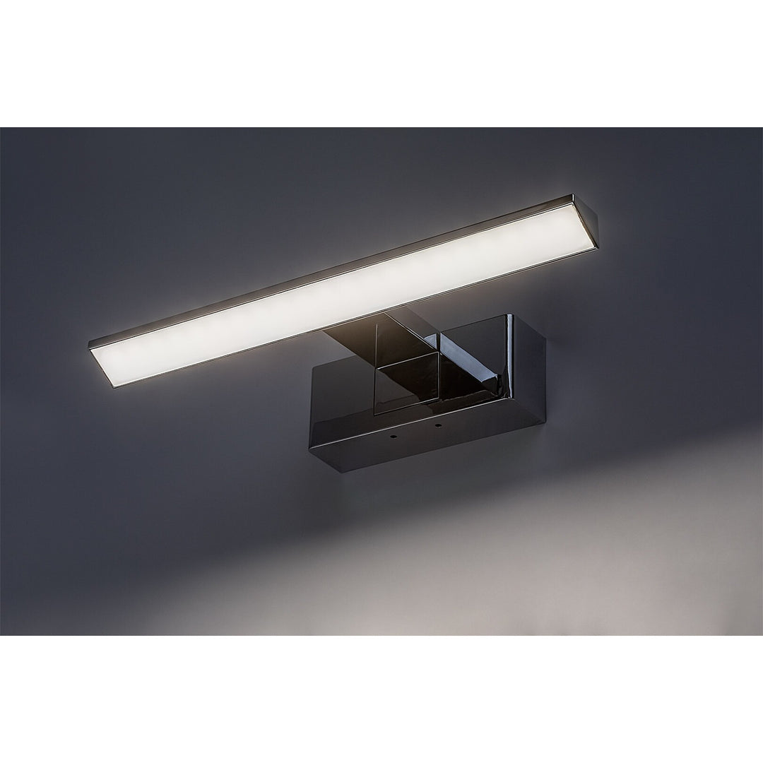 Lampa łazienkowa Rabalux, moc 6W, naturalna biel 4000W, IP44. chrom, Loric