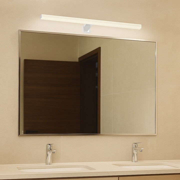 Lampa łazienkowa Rabalux, moc 9W, naturalna biel 4000K, IP44. chrom, Oliro