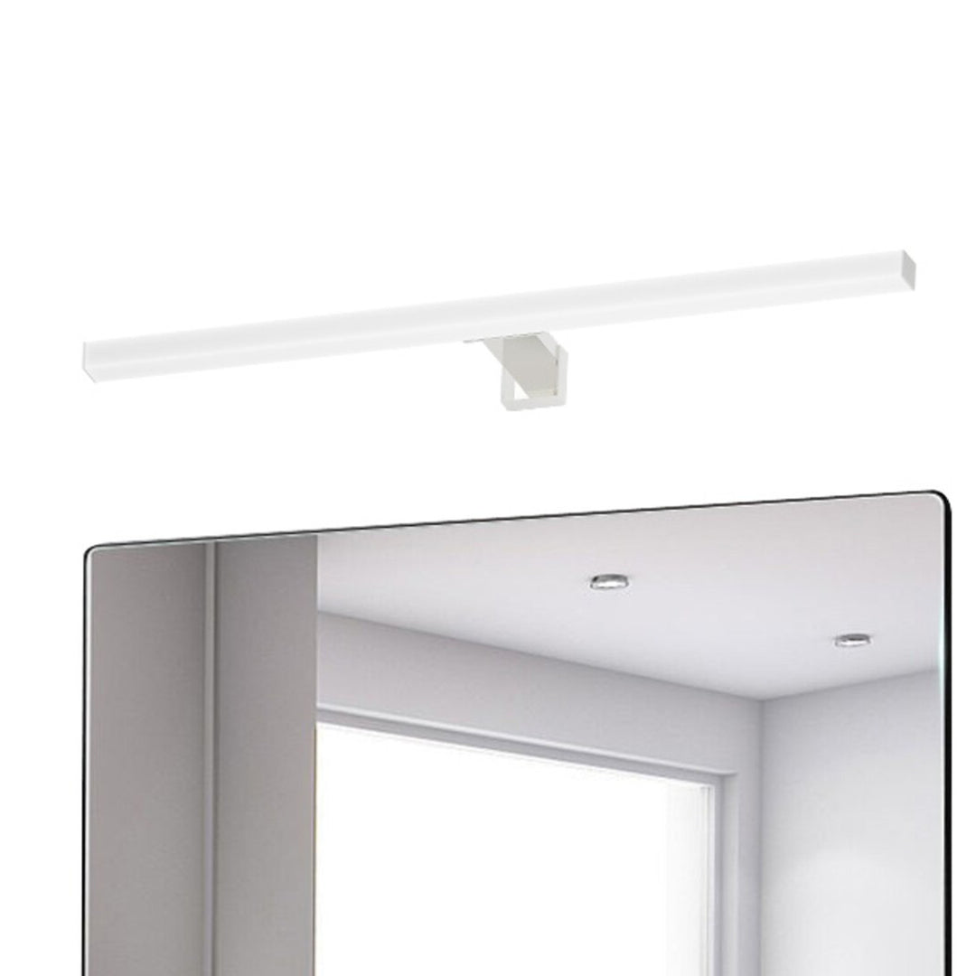 Lampa łazienkowa Rabalux, moc 9W, naturalna biel 4000K, IP44. chrom, Oliro
