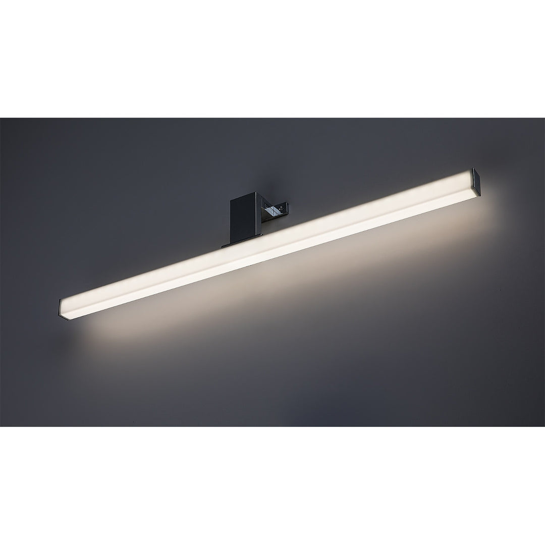 Lampa łazienkowa Rabalux, moc 9W, naturalna biel 4000K, IP44. chrom, Oliro