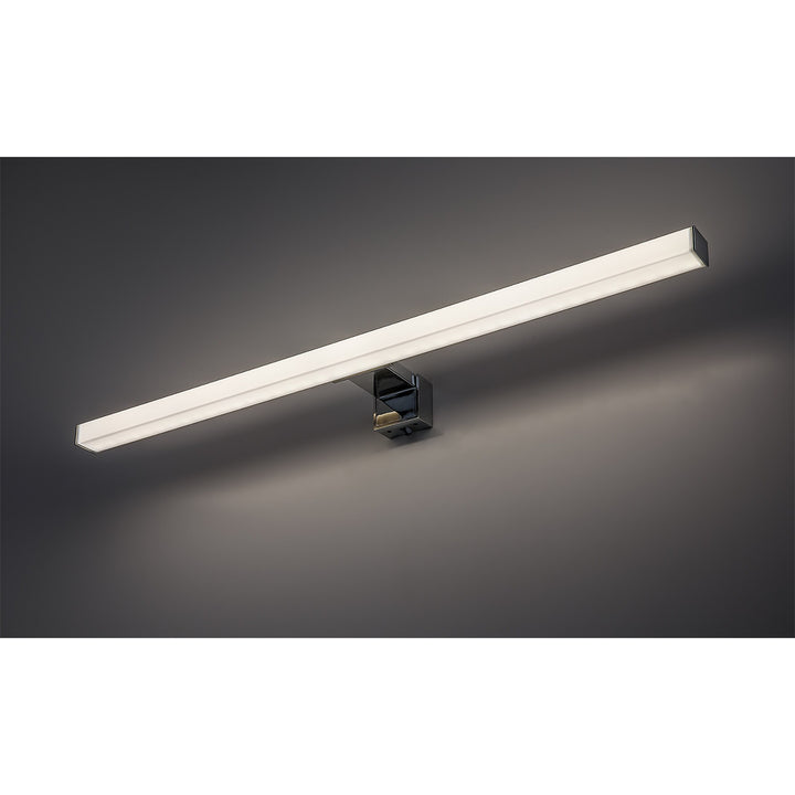 Lampa łazienkowa Rabalux, moc 9W, naturalna biel 4000K, IP44. chrom, Oliro