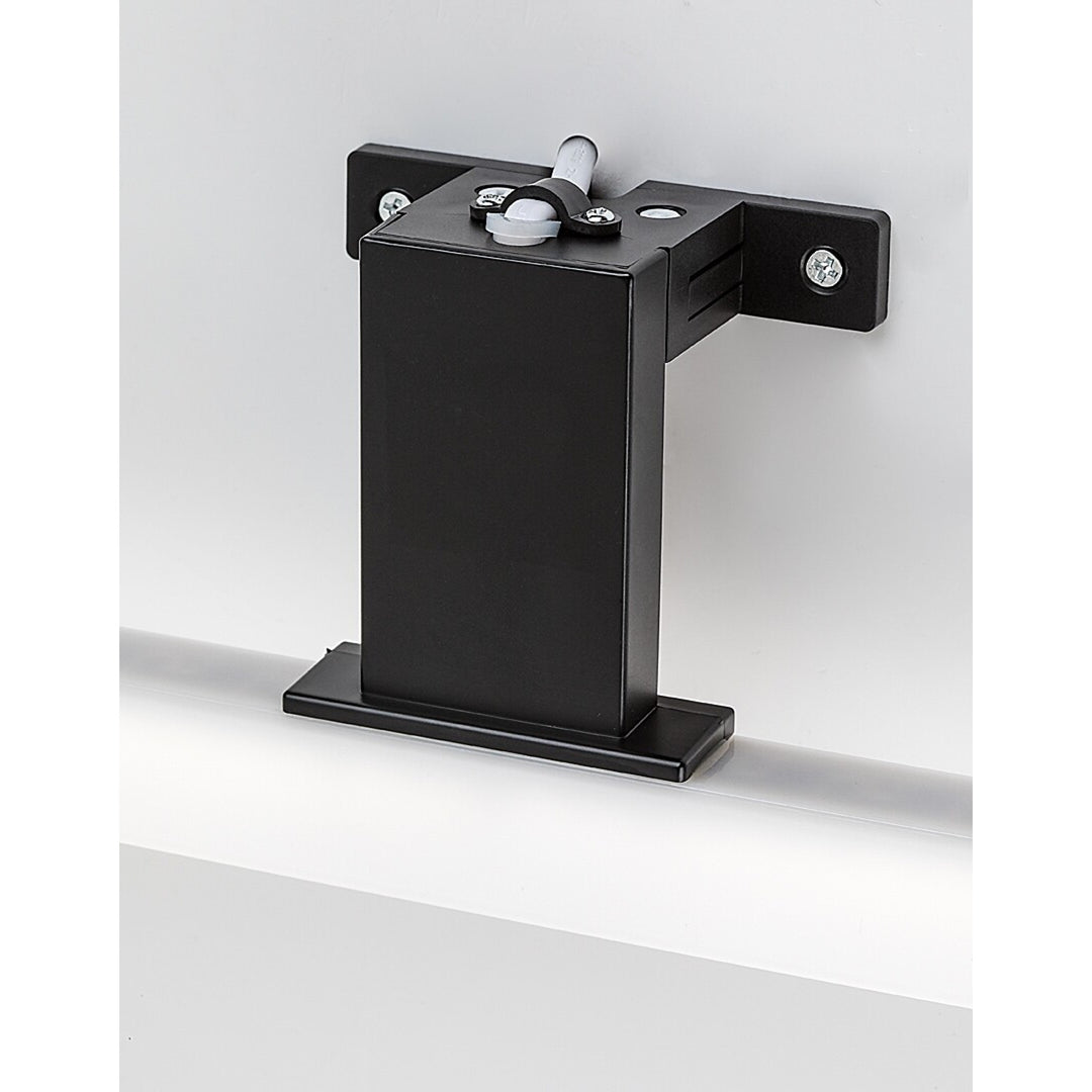 Lampa łazienkowa Rabalux, moc 9W, naturalna biel 4000K, IP44. czarna, Oliro