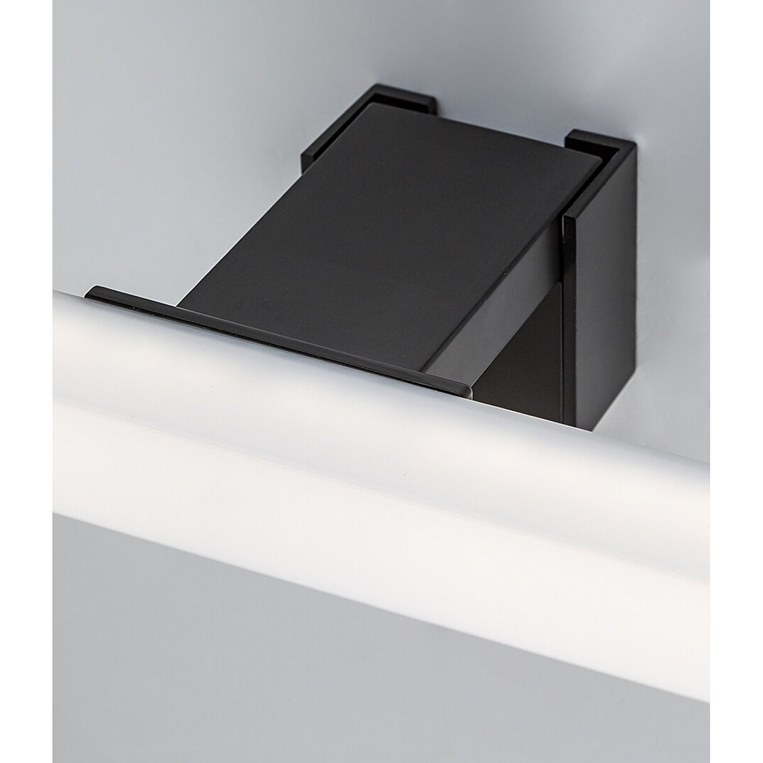 Lampa łazienkowa Rabalux, moc 9W, naturalna biel 4000K, IP44. czarna, Oliro