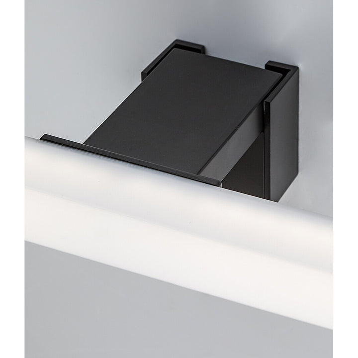 Lampa łazienkowa Rabalux, moc 9W, naturalna biel 4000K, IP44. czarna, Oliro