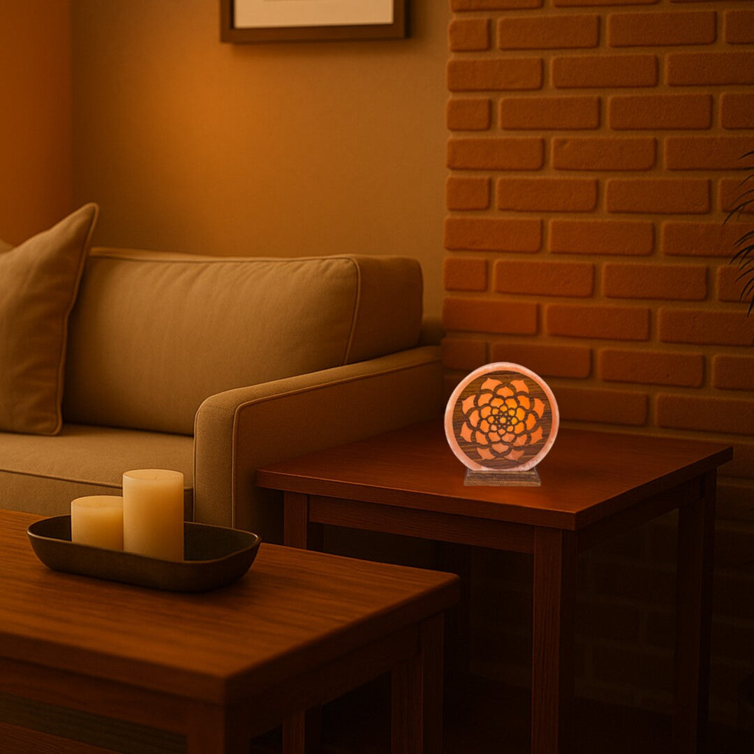 Lampa solna Rabalux, gwint E14, pomarańczowa, IP20, Mandali