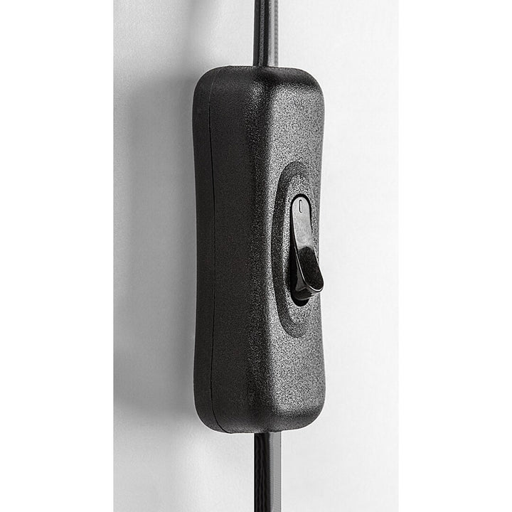 Lampa ścienna Rabalux, punktowa, gwint żarówki E14, IP20, czarna, Soma