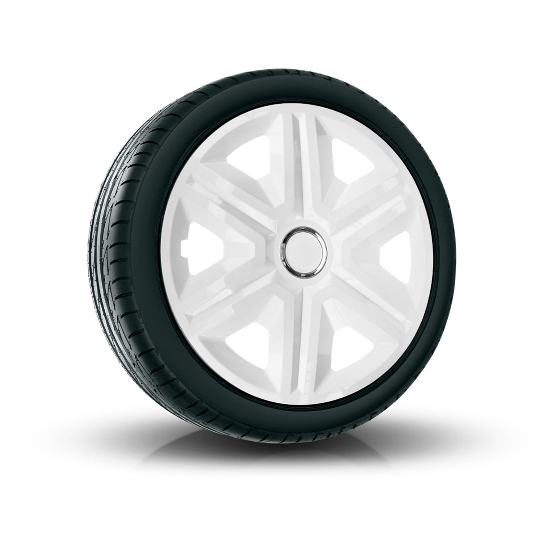 Kołpak uniwersalny 15'' NRM Fast White biały 1 sztuka