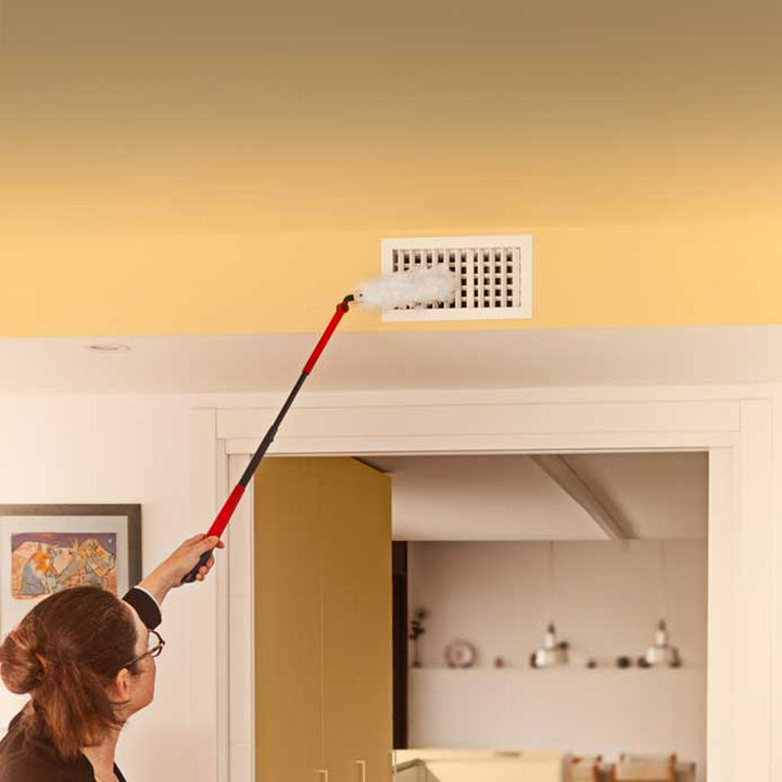 Miotełka do kurzu Vileda Flex&Catch, z długą rączką, 1 wkład w zestawie, zabezpieczenie przed zsuwaniem, elastyczna główka, 179434